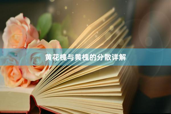 黄花槐与黄槐的分散详解